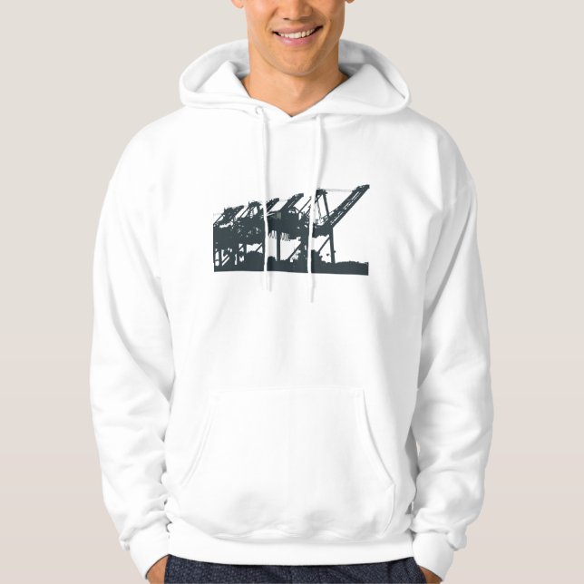 Cranes Hoodie Sweatshirt (Vorderseite)