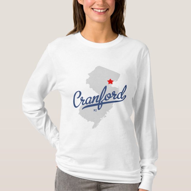Cranford New-Jersey NJ Shirt (Vorderseite)