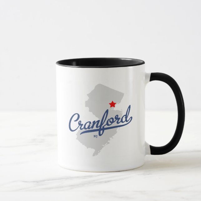Cranford New-Jersey NJ Shirt Tasse (Rechts)