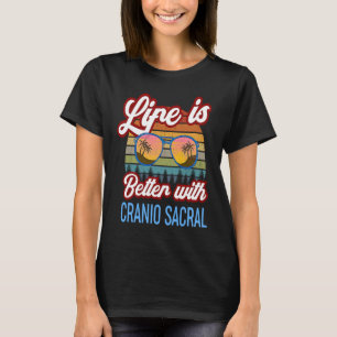Cranio Sacral Sunset mit Cranio Sacral T-Shirt