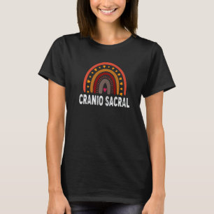Cranio Sacral Therapie Farbige Regenbogen für Ther T-Shirt