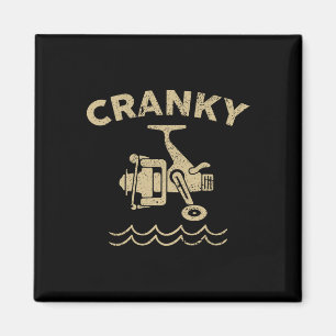 Crankbait-Angelköder - Cranky Funny Fishing Magnet