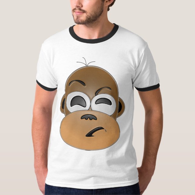 cranky Affe-Shirt T-Shirt (Vorderseite)