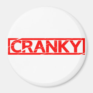Cranky Briefmarke Magnet