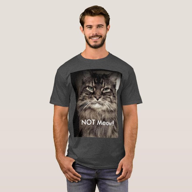 Cranky NOT Meow Menswear - T - Shirt (Vorne ganz)