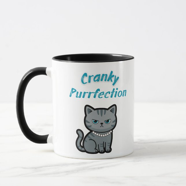 Cranky Purrfection Tasse (Links)