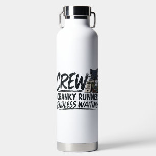 Cranky Runner Endless Waiting Lustiger Ultramarath Trinkflasche