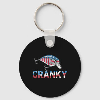Cranky Usa Crankit Angeln Vatertag  Schlüsselanhänger