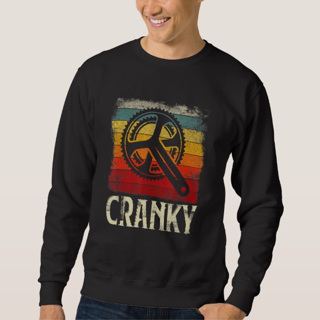 Cranky Vintag Sun Bicycle Cranky Sweatshirt (Vorderseite)