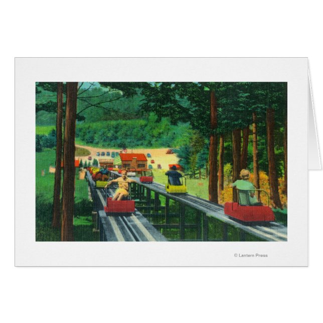 Cranmore Mountain Ski Mobile im Sommer (Vorderseite (Horizontal))