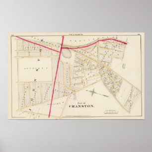 Cranston Johnston Rhode Island Poster