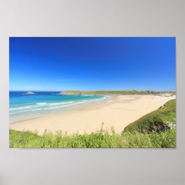 Crantock Bay Poster (Vorne)