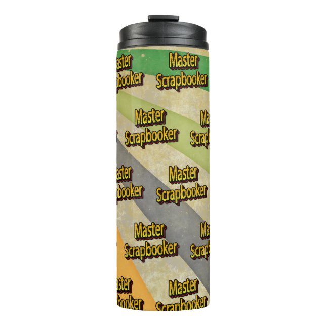 Crapbook Thermosbecher (Vorderseite)