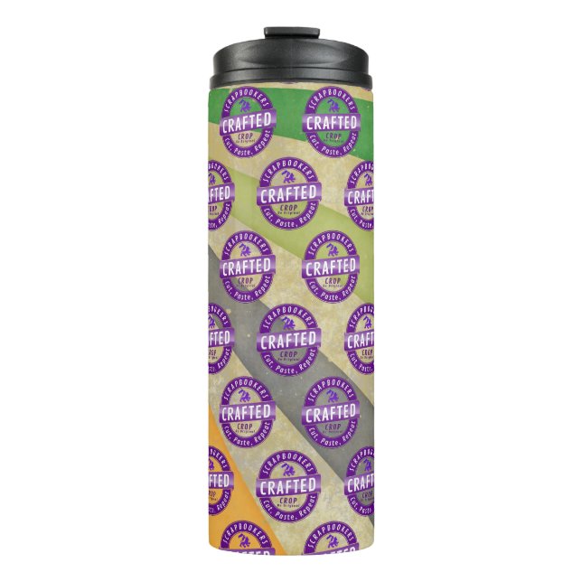 Crapbook Thermosbecher (Vorderseite)