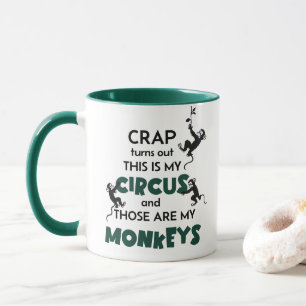Craph Das ist mein Zirkus und das sind meine Affen Tasse