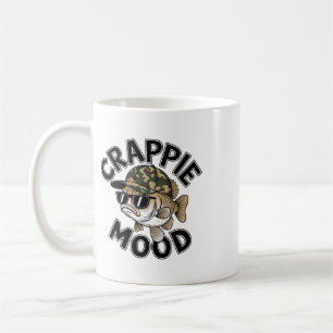 Crappie-Angeln Crappie-Stimmung Lustiges Geschenk Kaffeetasse