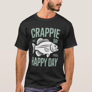 Crappie-Angler fangen Crappie-Tag T-Shirt
