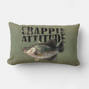 Crappie Attitude Fish Lendenkissen