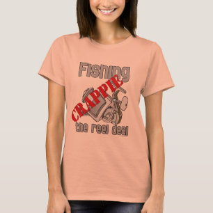 Crappie der Angelgewerbe Ernsthafte Fischerei T-Shirt