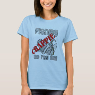 Crappie der Angelgewerbe Ernsthafte Fischerei T-Shirt