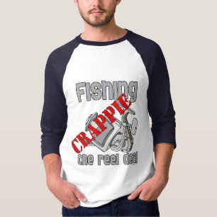 Crappie der Angelgewerbe Ernsthafte Fischerei T-Shirt