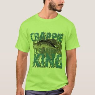 Crappie Fishin König T-Shirt