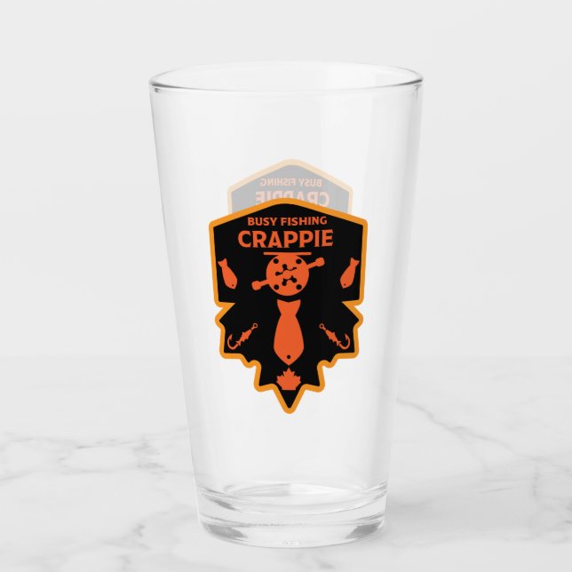 Crappie Fishing Canada Glas (Vorderseite)