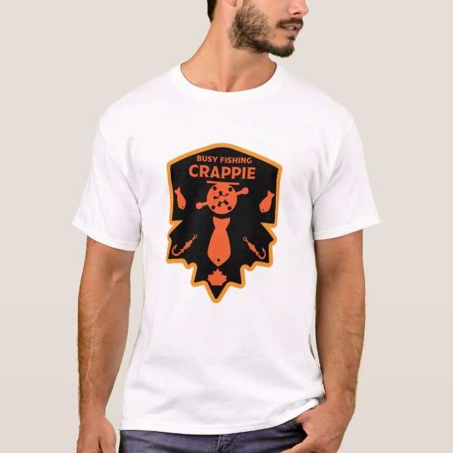 Crappie Fishing Canada T-Shirt (Vorderseite)