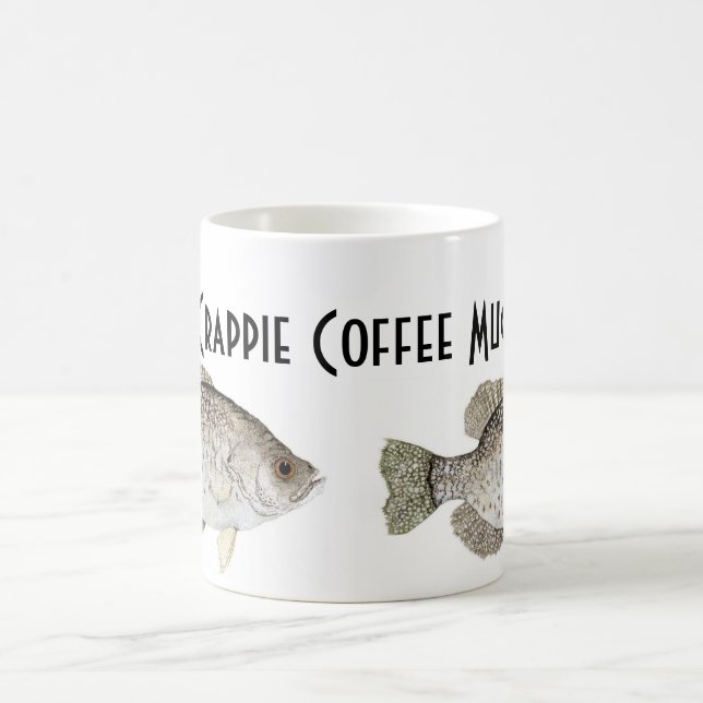 Crappie-Kaffee-Tasse Tasse (Mittel)