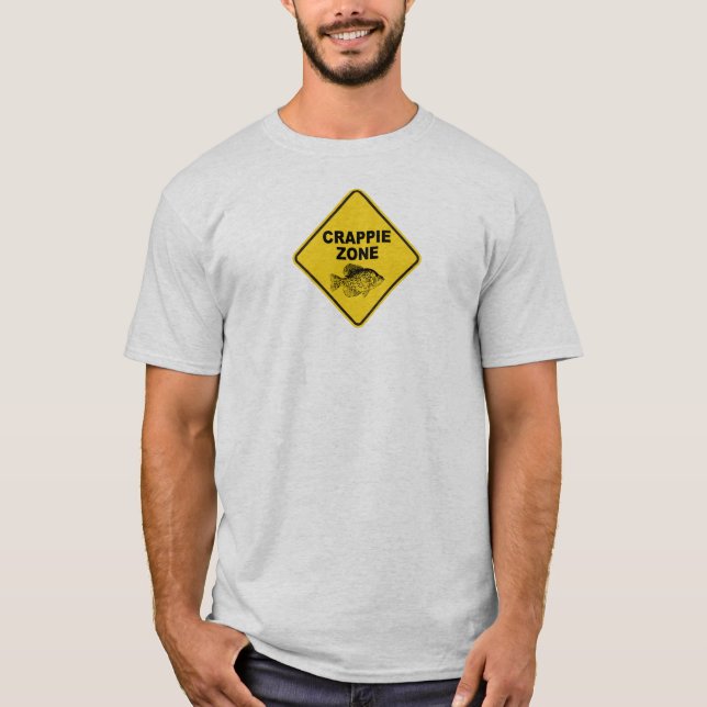 Crappie-Zone T-Shirt (Vorderseite)