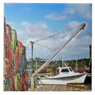 Craps gestapelt und fertig fliese