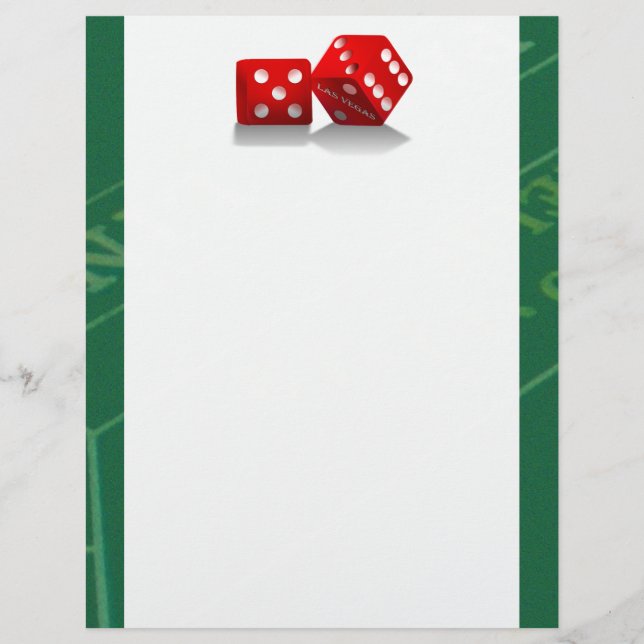 Craps Table mit Las Vegas Diät (Vorderseite)