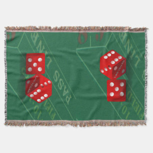 Craps Table mit Las Vegas Diät Decke