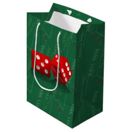 Craps Table mit Las Vegas Diät Mittlere Geschenktüte