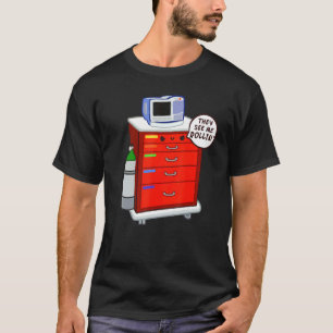 Crash Cart RT Schnellreaktion eiskalte Krankenschw T-Shirt