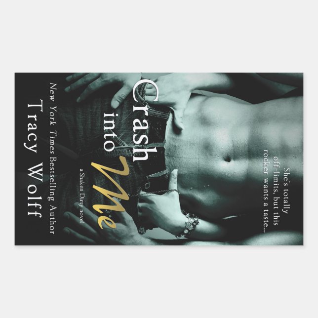 Crash in Me von Tracy Wolff Rechteckiger Aufkleber (Vorderseite)