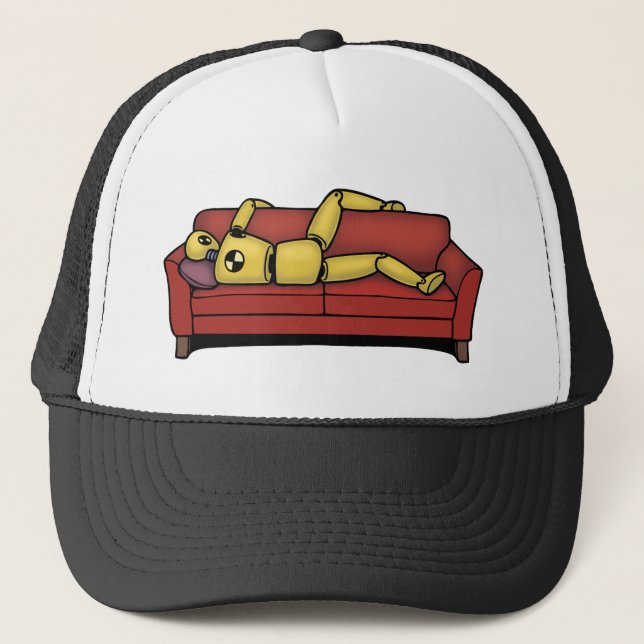 Crash Pad Dummy Truckerkappe (Vorderseite)
