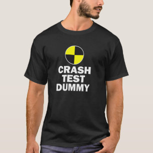 Crash Test Dummy Last Minute Kostüm Funny Hallowag T-Shirt