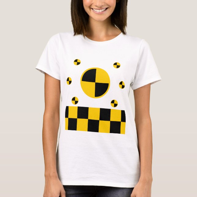 Crash Test Markers Graphics T-Shirt (Vorderseite)
