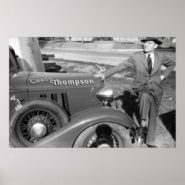Crash Thompson: 1940 Poster (Vorne)