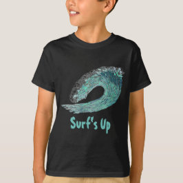 Crashing Blue Wave, Surf's Up! T-Shirt