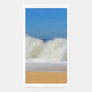 Crashing Ocean Waves Guest Paper Napkin Serviette