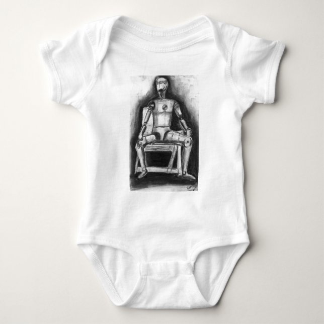 Crashtest-Attrappe Baby Strampler (Vorderseite)
