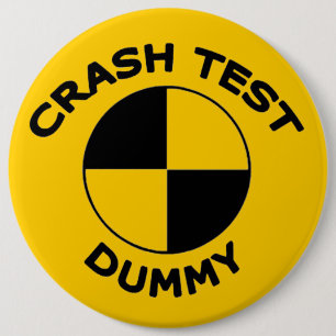 Crashtest-Attrappe Button