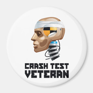 Crashtest-Veteran Magnet