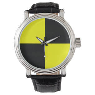 Crashtestattrappensymbol Armbanduhr