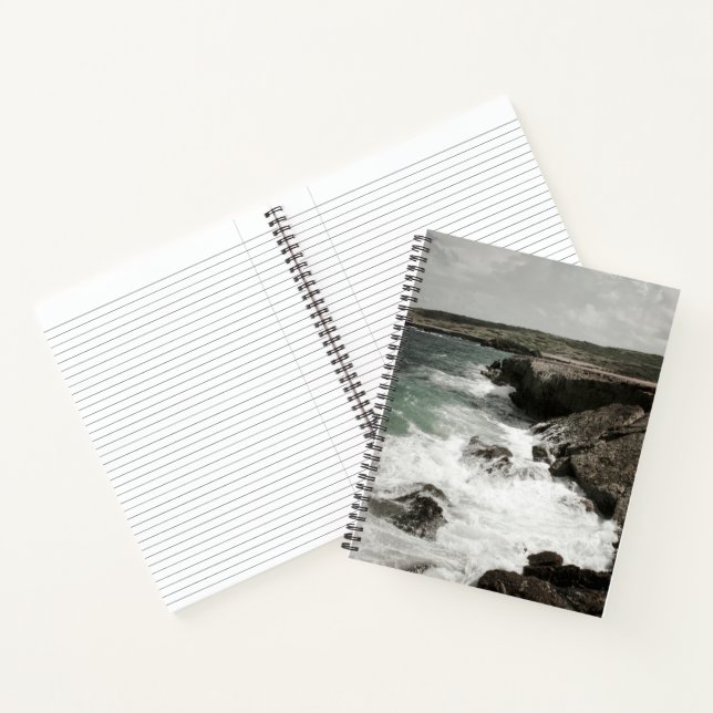 Crashwellen Coastal Spiral Notebook Notizbuch (Innenseite)