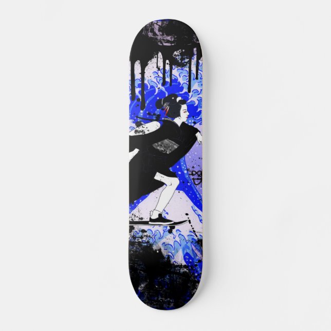 crasychocolate sk8 push maiko skateboard (Vorderseite)