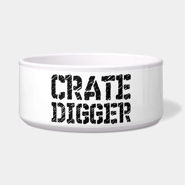 Crate Digger Napf (Vorderseite)