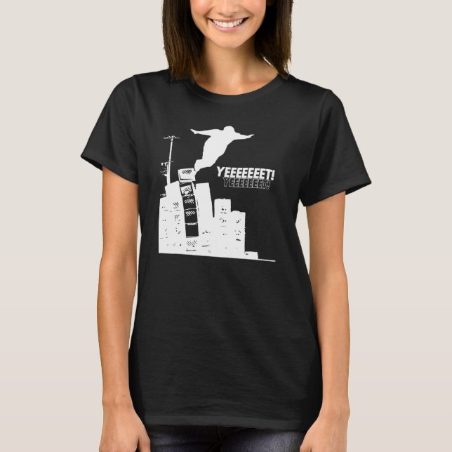 Cratechallenge Yeet Vintag störter Stil T-Shirt (Vorderseite)